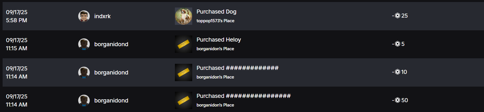 I lost 90 robux to gamepasses I never bought - Help | Fandom