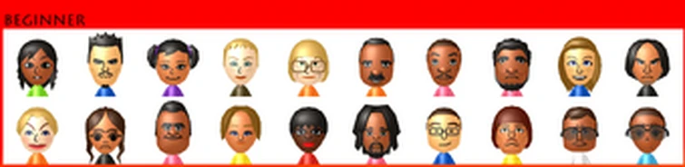 Rank all the 43 Beginner Miis from Worst to Best. | Fandom