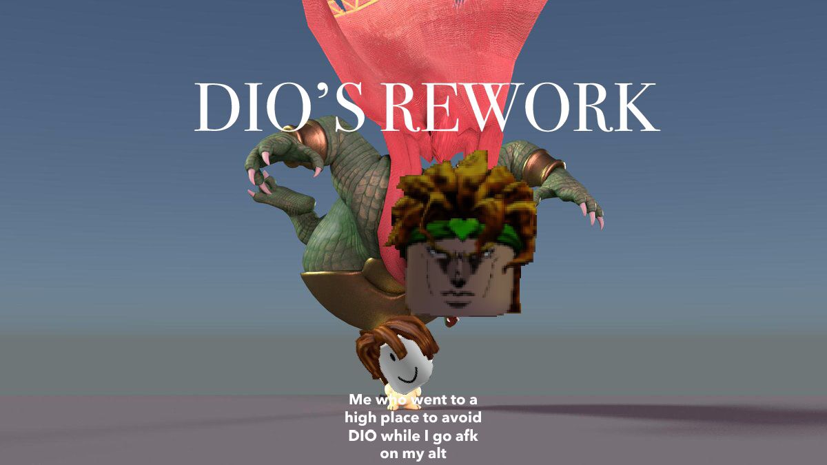 Nowhere Is Safe From Dio Now Fandom - nowhere roblox