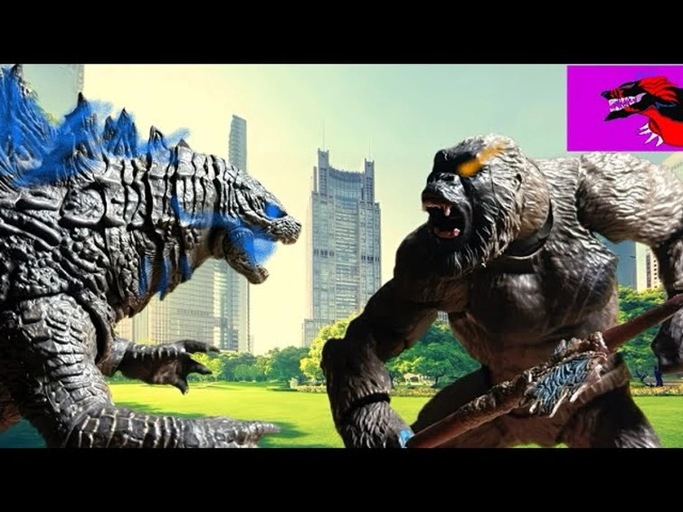 TITANUS GOJIRA VS TITANUS KONG PART 1