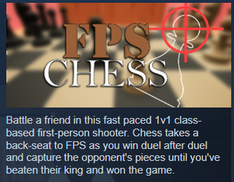 I think he always cheats! FPS Chess 