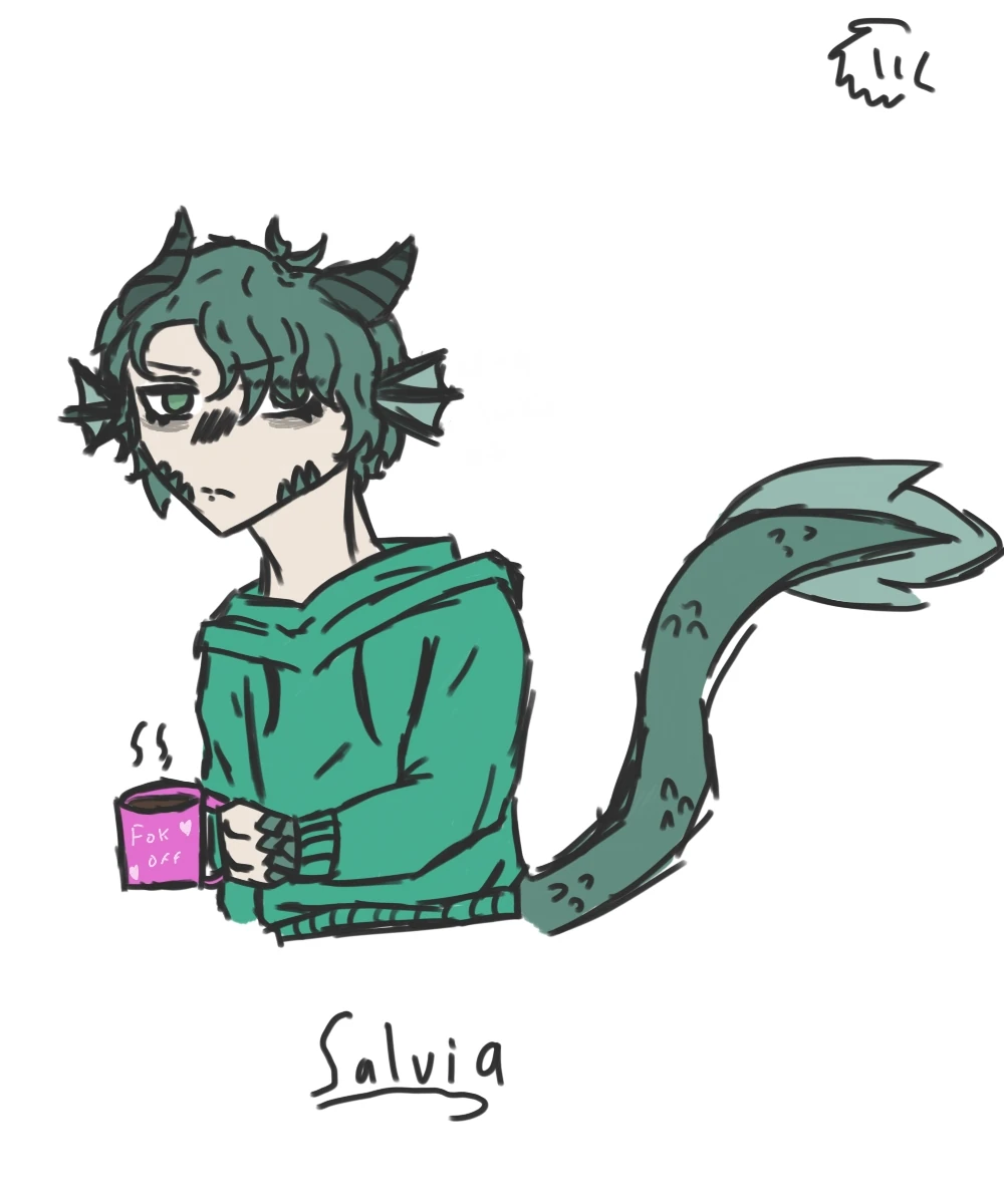 one of my ocs, Salvia! | Fandom