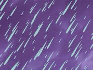 Rain falling in Africa.