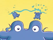 Henrietta thinking about the hippos in the Zambam River.