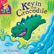 Book cover of Kevin the Crocodile.