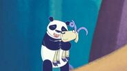 Bao Bao hugging Gertie