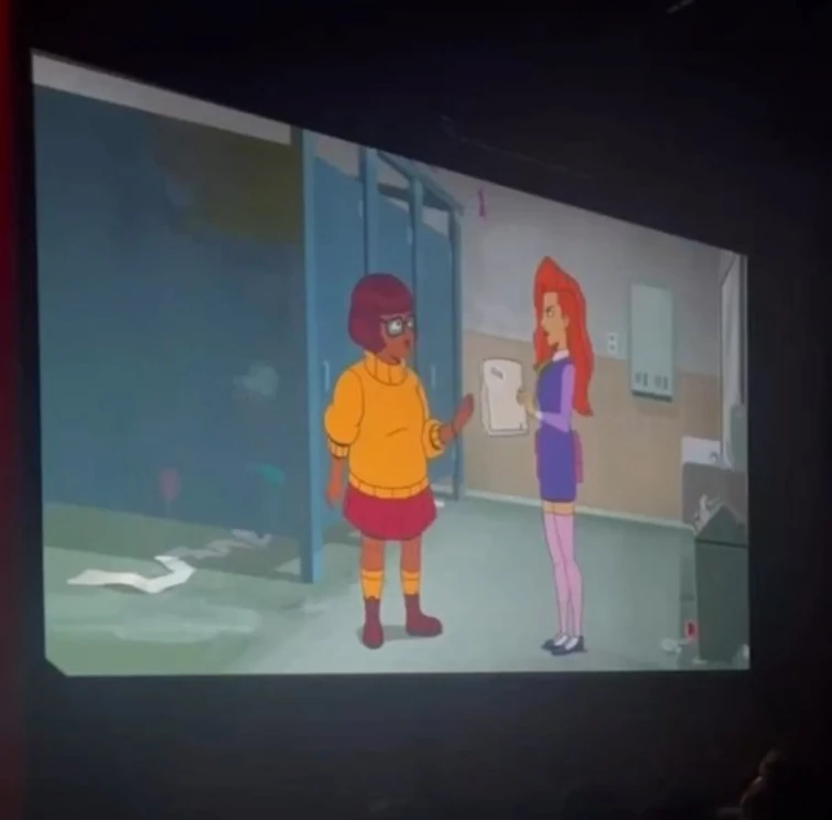 These two photos of the HBO Max series Velma from the 10/6/22