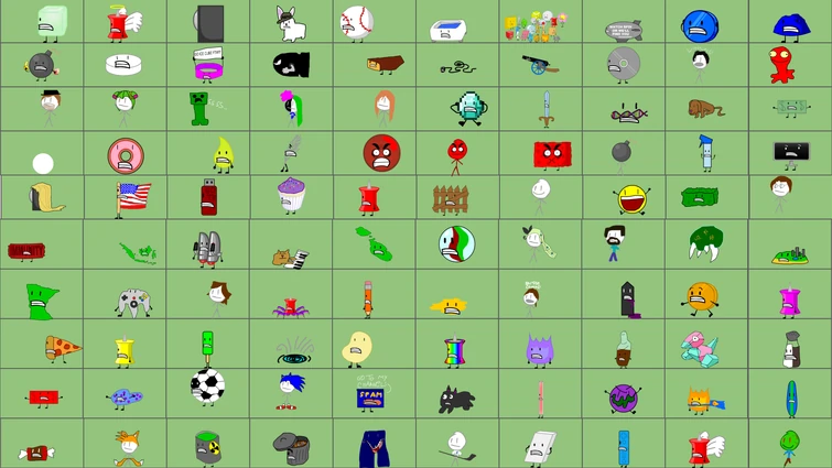 BFDI Recommended Characters Viewer Voting 1 (VTE) | Fandom