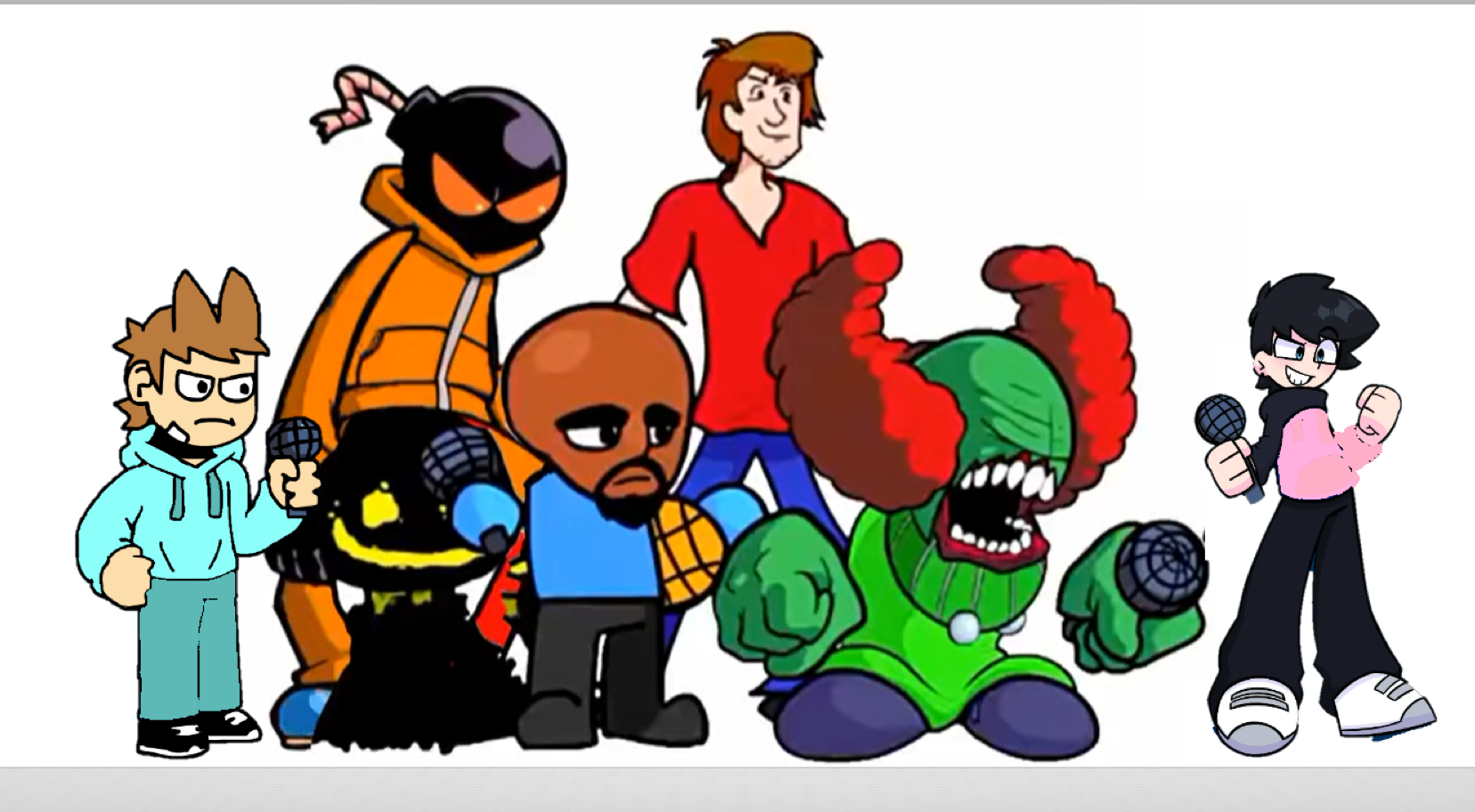 Shaggy X Matt X Bob X Tricky X Tord X CJ | Fandom