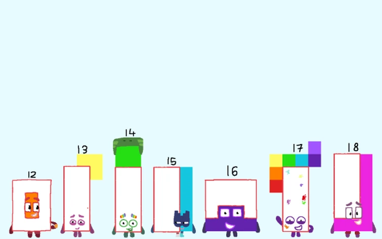 Just drawing some numberblocks | Fandom