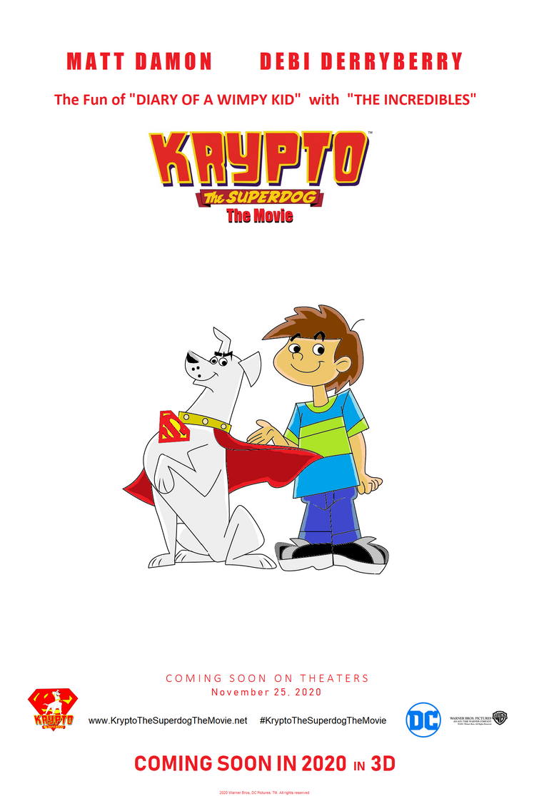 Krypto the Superdog The Movie is July 17 2025 after July 14