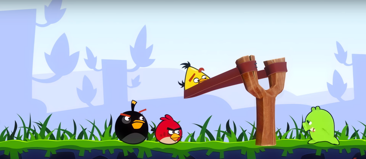 Angry birds slingshot stories