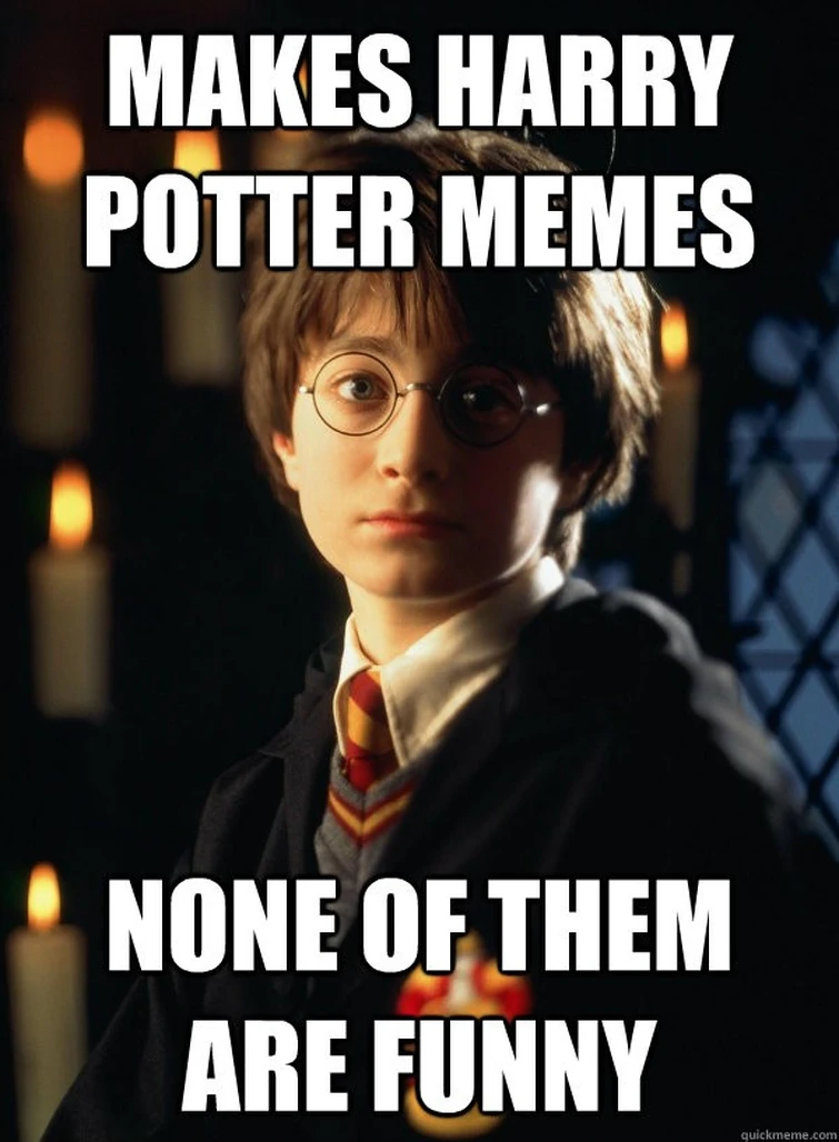 8 melhores Memes do harry Potter 