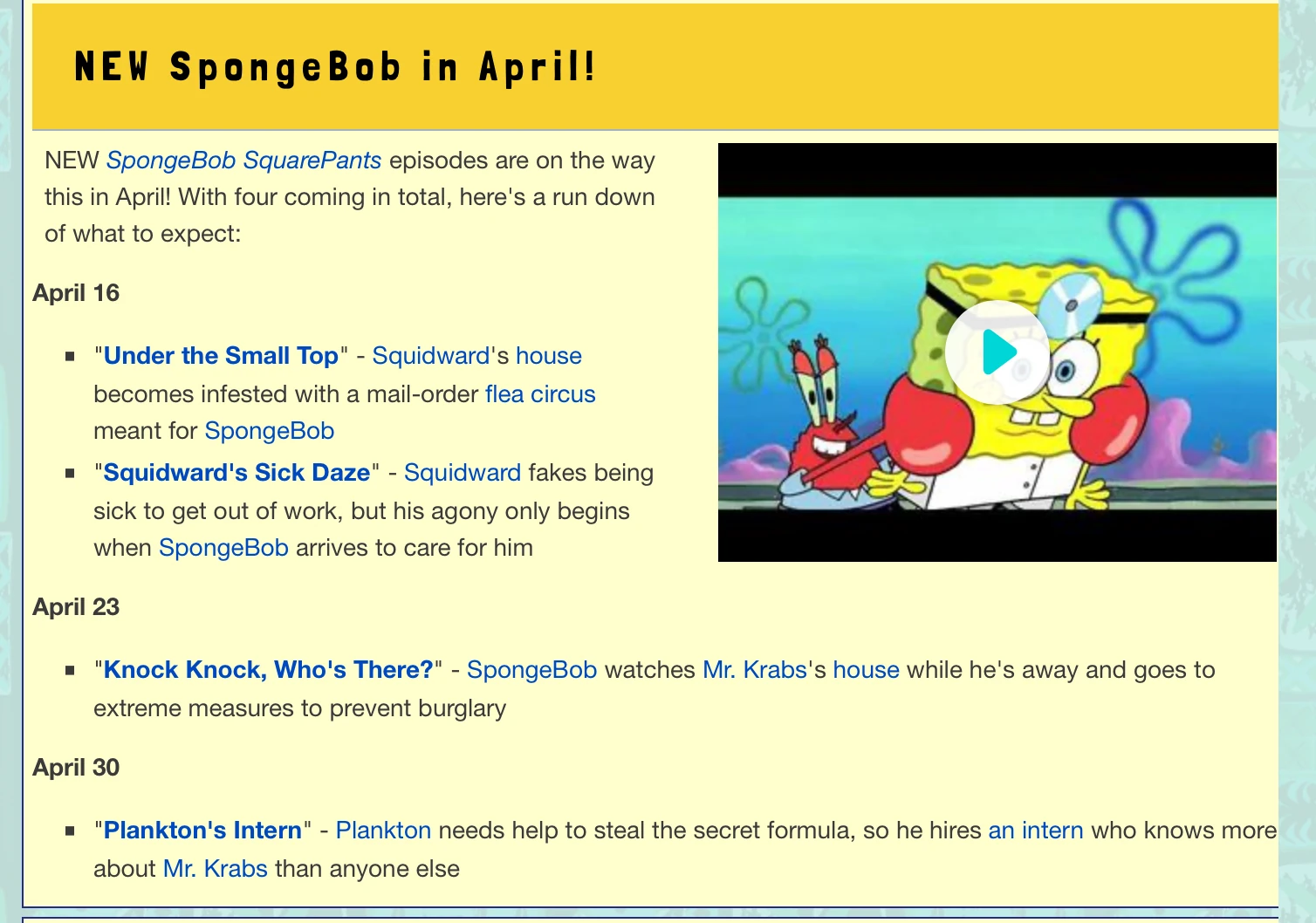 New Main Page Fandom