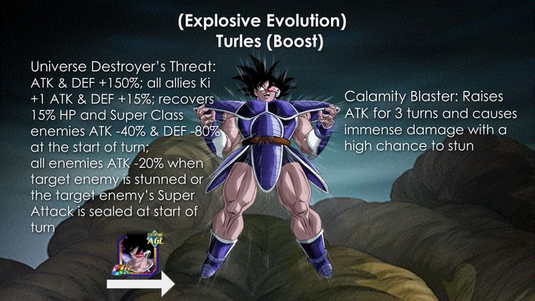 AGL Explosive Evolution Turles EZA Concept Fandom