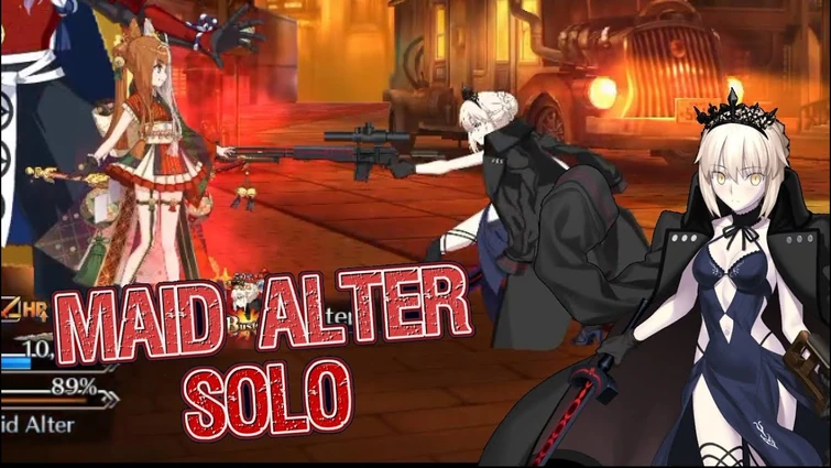 【FGO】Gugdaguda 6 - Izumo Challenge Quest『SOLO』ft. Maid Alter