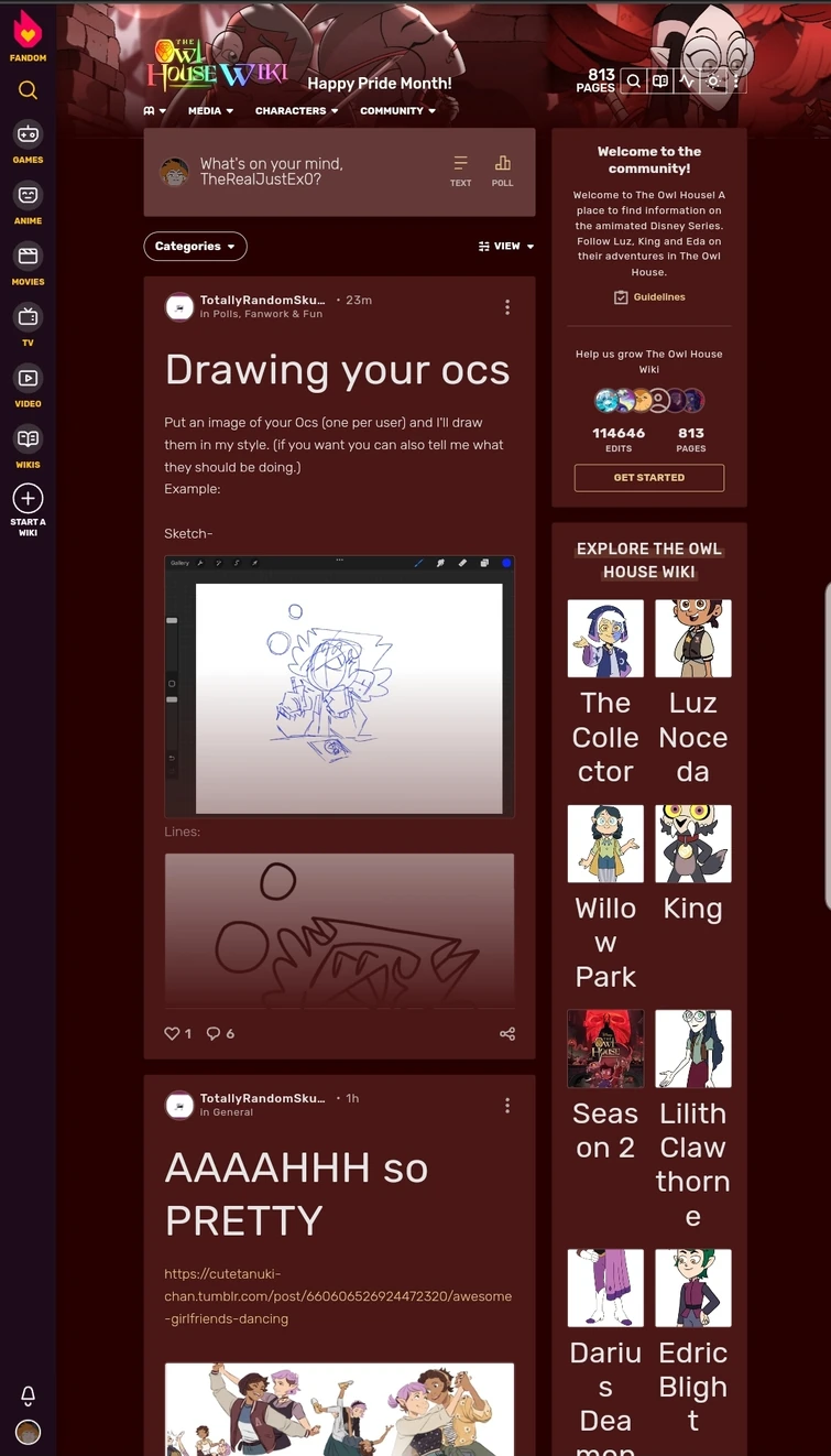 Which Layout Do You Use Fandom