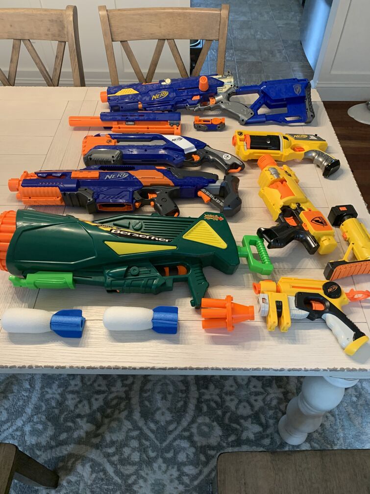 Rare nerf sales guns