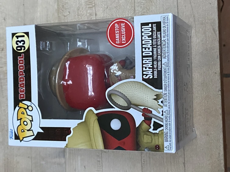 Just got this in my funko GameStop Deadpool bucket list box. Fandom