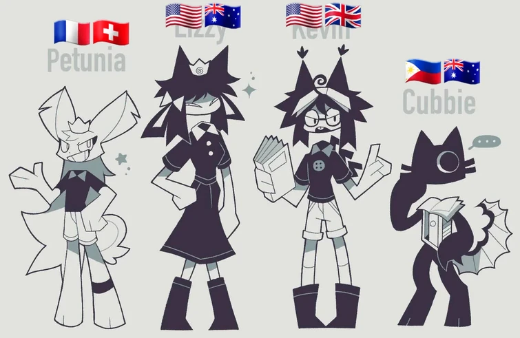 FPE Characters with their nationality | Fandom