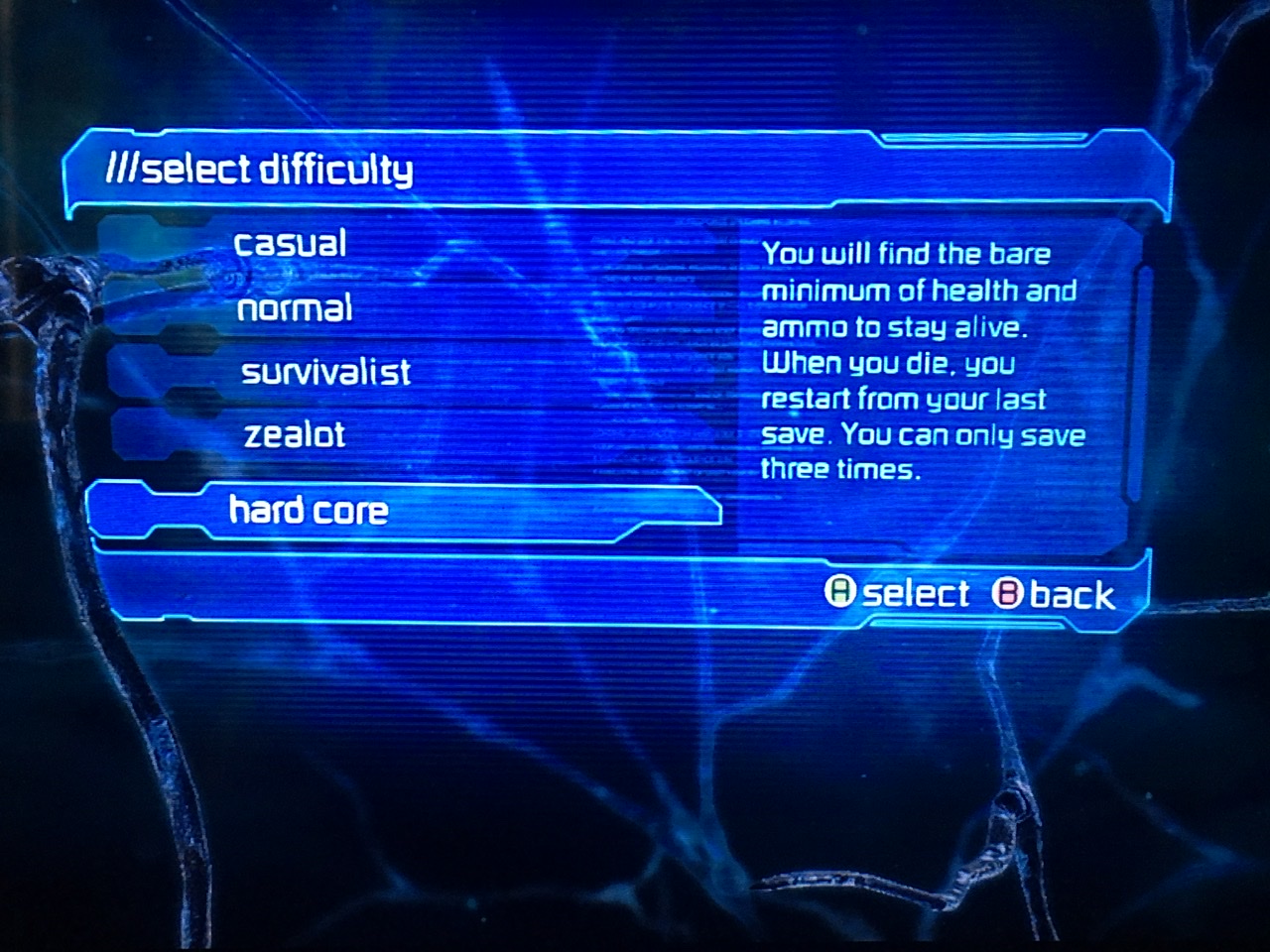 Dead Space difficulty levels and modes