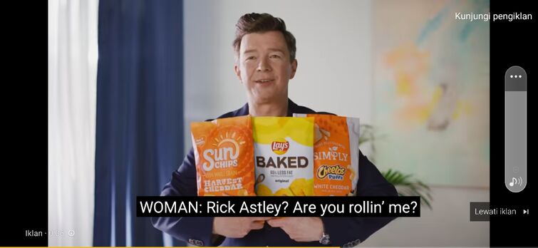 Snack a Little Smarter  :30 with Rick Astley & Frito-Lay 