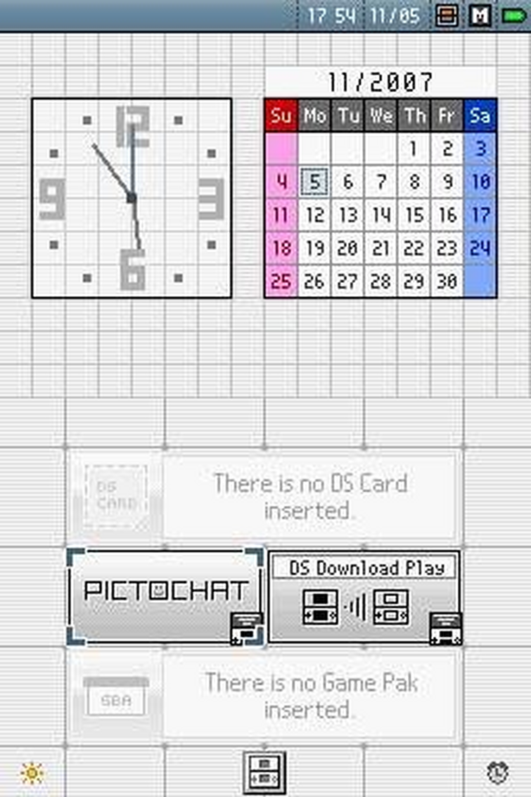 Is the first version of the Nintendo DS and it