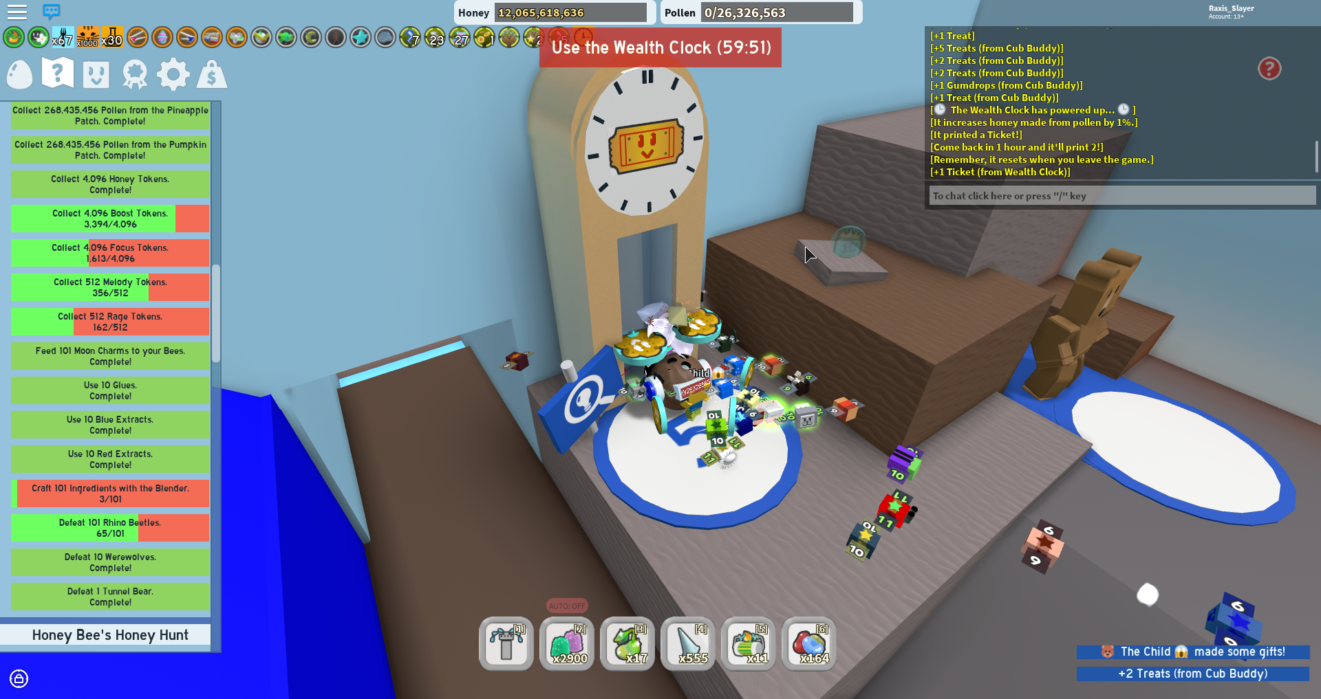 Discuss Everything About Bee Swarm Simulator Wiki Fandom - roblox bee swarm simulator wealth clock