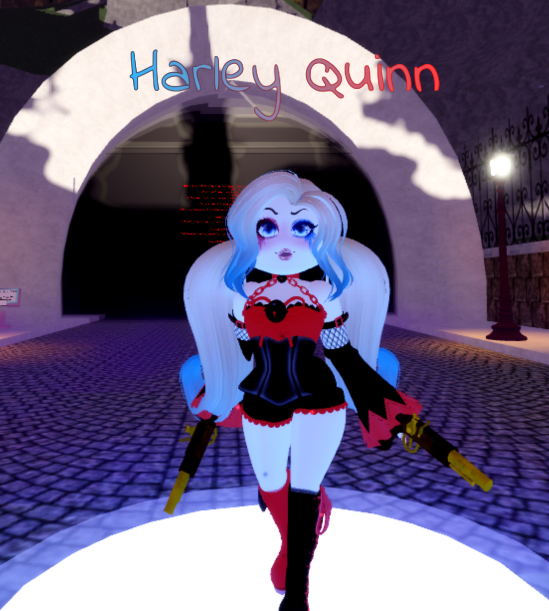 Harley Quinn Fandom - harley quinn roblox royale high