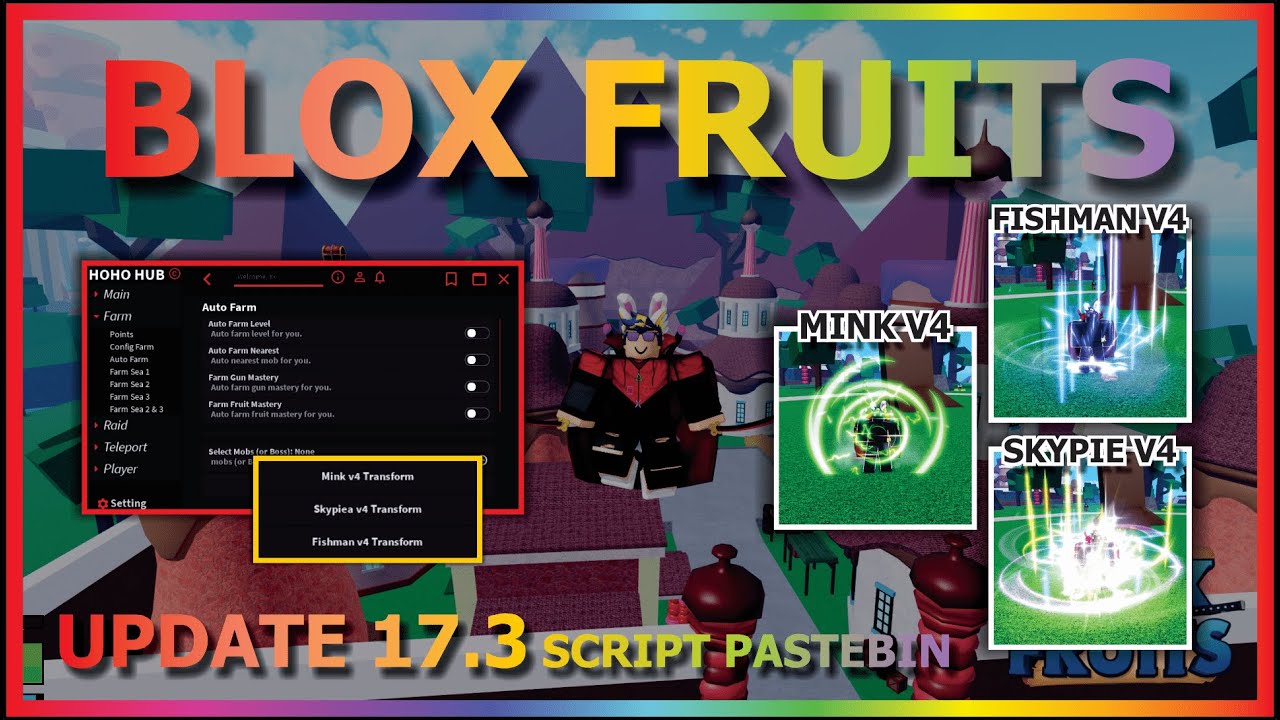 BLOX FRUITS (AUTO RAID) – ScriptPastebin