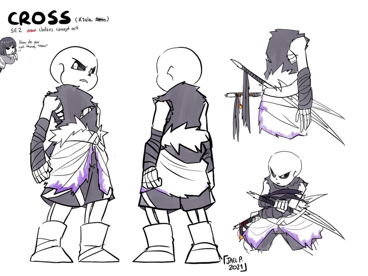 Cross Sans Undertale Outfit