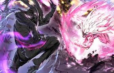 Cosmic Garou Vs Shadow. #whoisstrongest #onepunchman #shadowfight2, shadow  vs anime