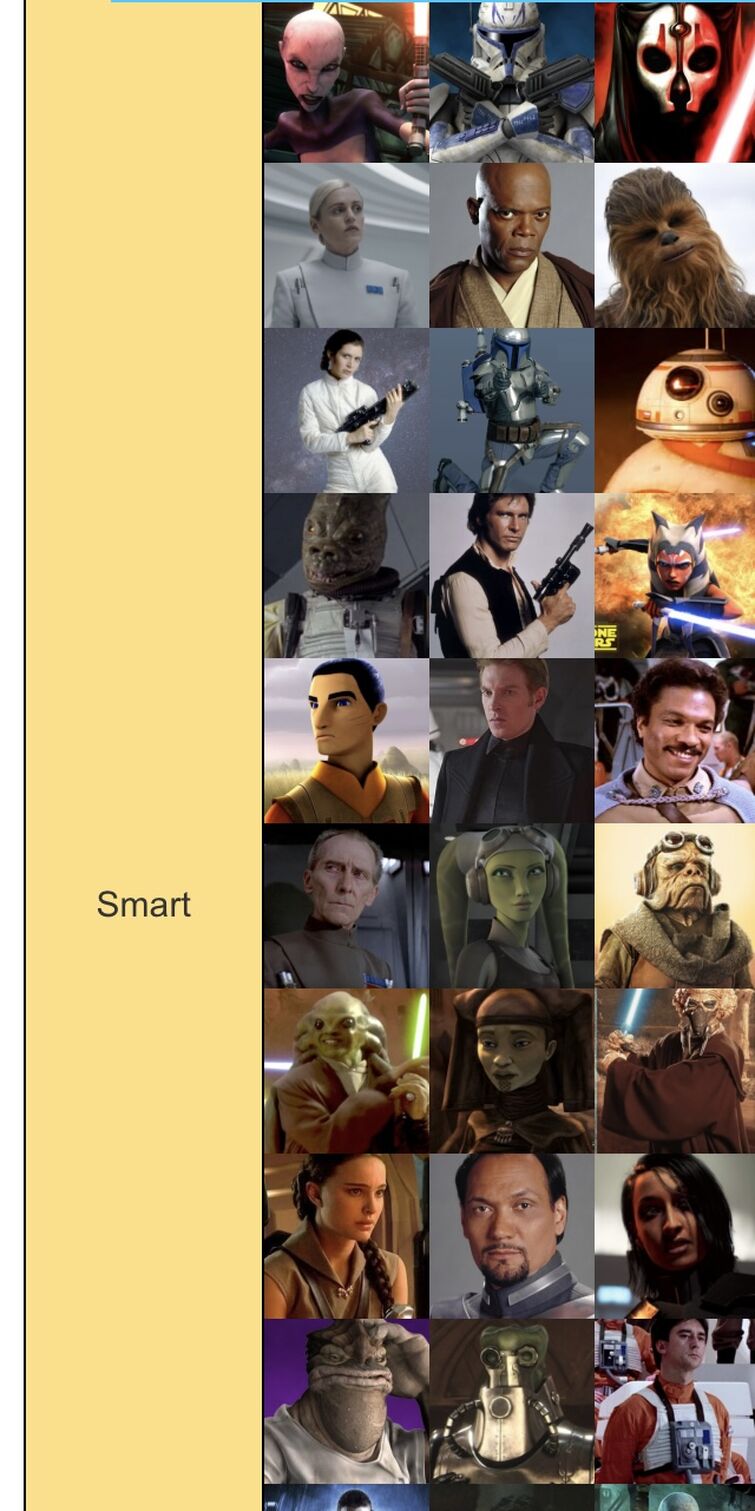 star wars characters list