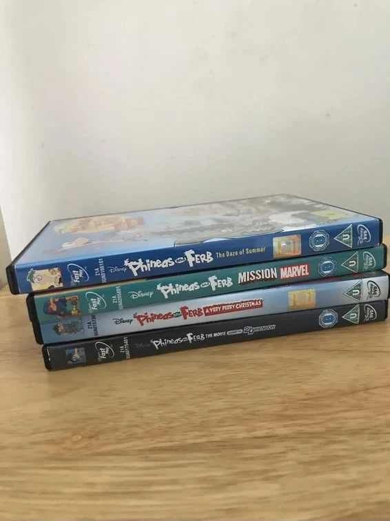 My Phineas and Ferb DVD collection | Fandom