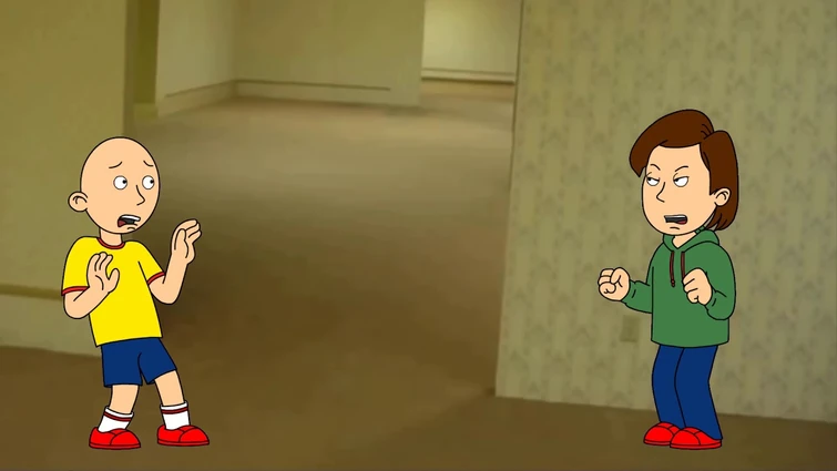 Caillou Finds The Backrooms And Gets Grounded