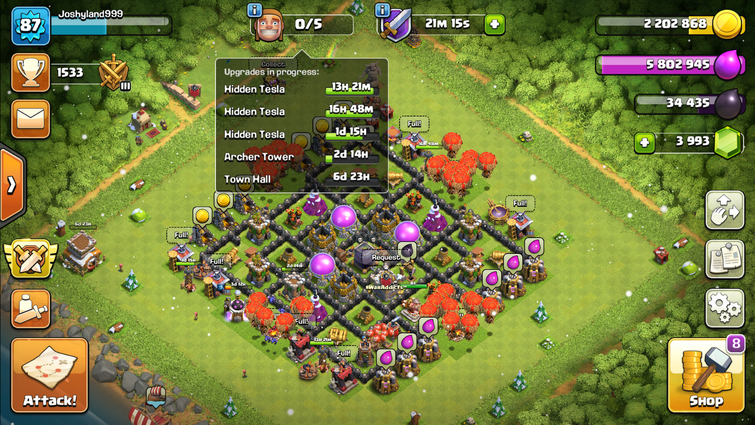 MAX Townhall 8 going to 9 in 7 days, Any tips ?