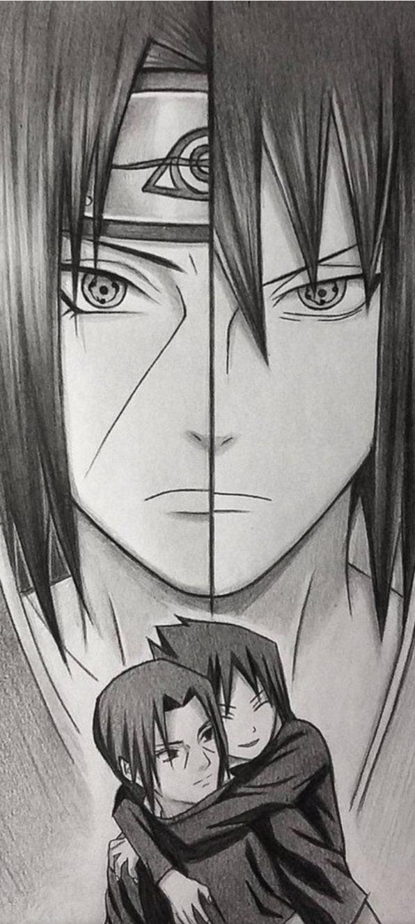 sasuke uchiha and itachi uchiha drawings