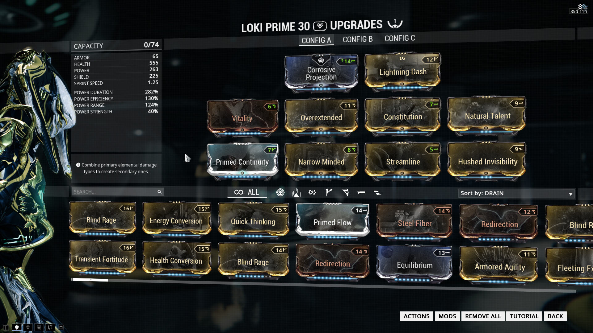 Loki Prime Solo Stealth Build - Odealo