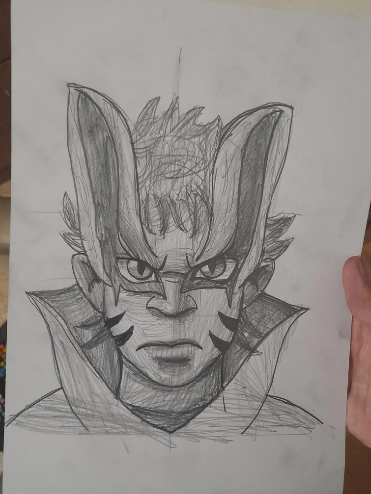 My sketch of Naruto Baryon Mode Fandom