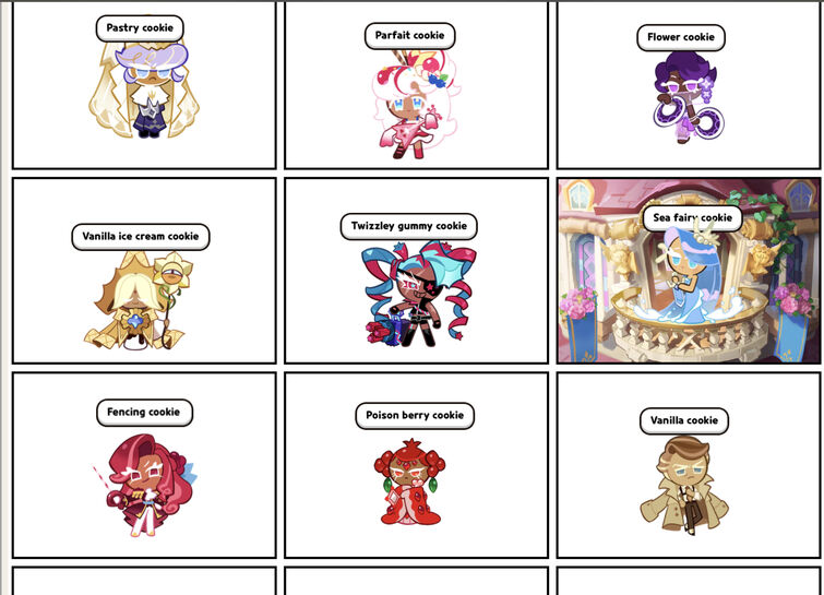My sister guesses the name of cookie run kingdom characters | Fandom