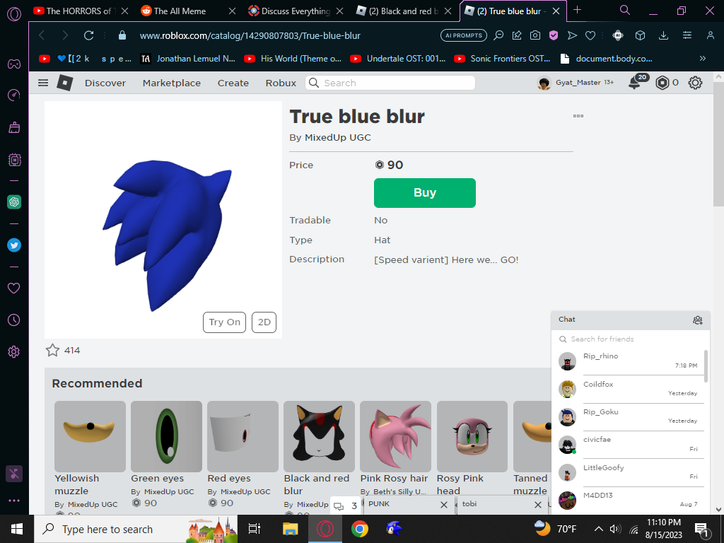 Roblox fans making better, cheaper UGC than Gamefam is the funniest