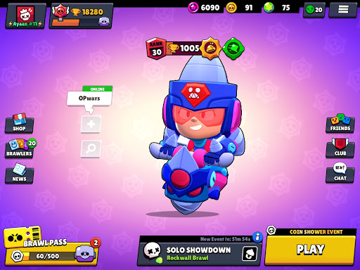 what does rank mean in brawl stars