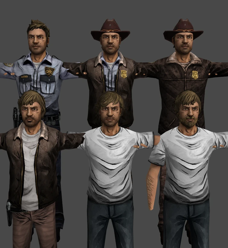 Rick Grimes Telltale Games Model Fandom