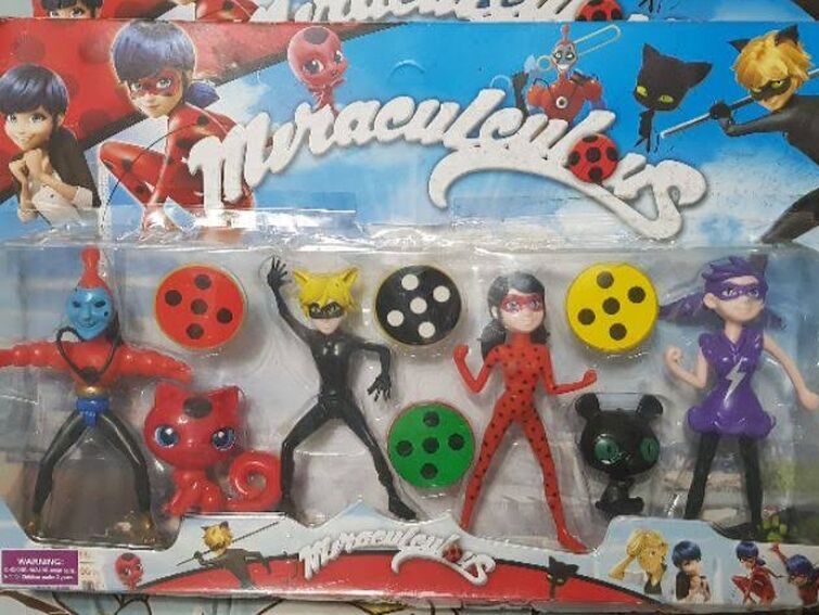 Another 2 bootleg Knockoff toys product Miraculous Ladybug