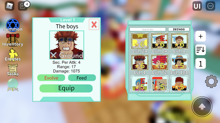 The Boys (Eustass Kidd), Roblox: All Star Tower Defense Wiki