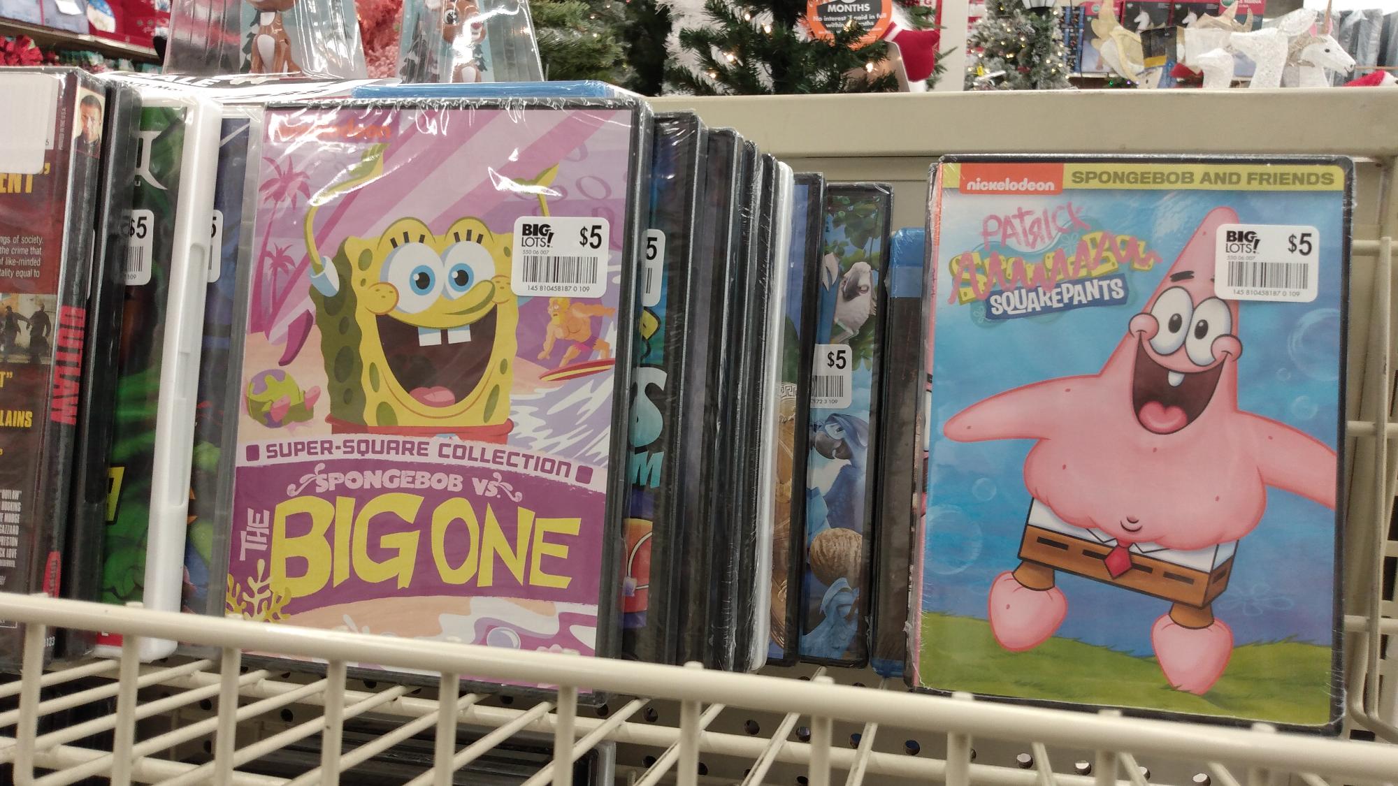 Just Found Spongebob DVDs On Big Lots Fandom