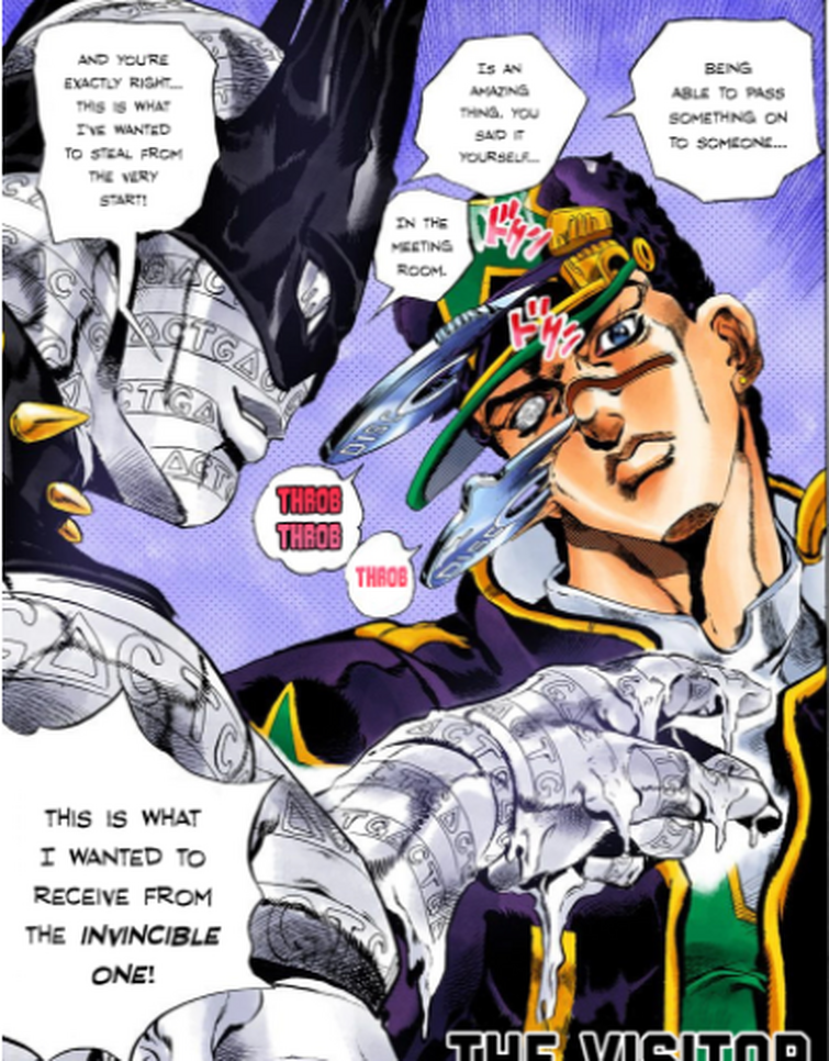 was watching part 6 and noticed jotaro used part 3 star platinum :DDD :  r/StardustCrusaders