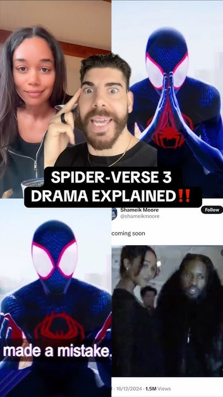 SPIDER-VERSE 3 DRAMA EXPLAINED‼️