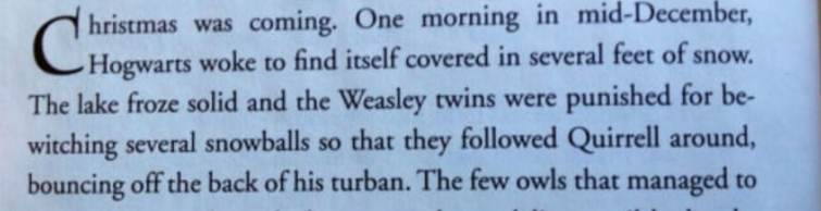 Casual reminder that the Weasley’s made snowballs hit Voldemort’s face