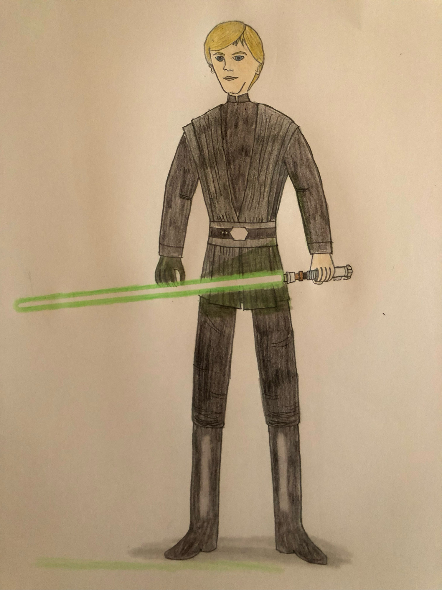 luke skywalker drawing